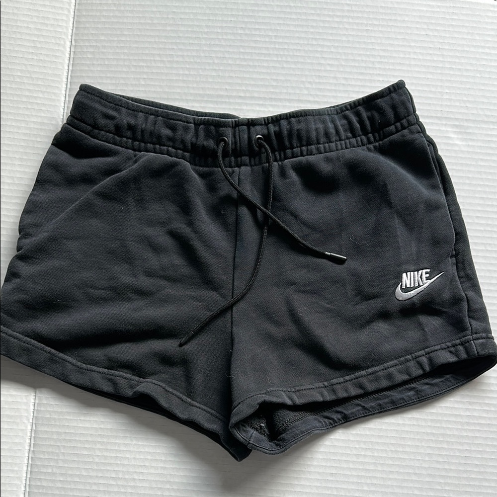 Nike Women's Fleece Black Shorts XS